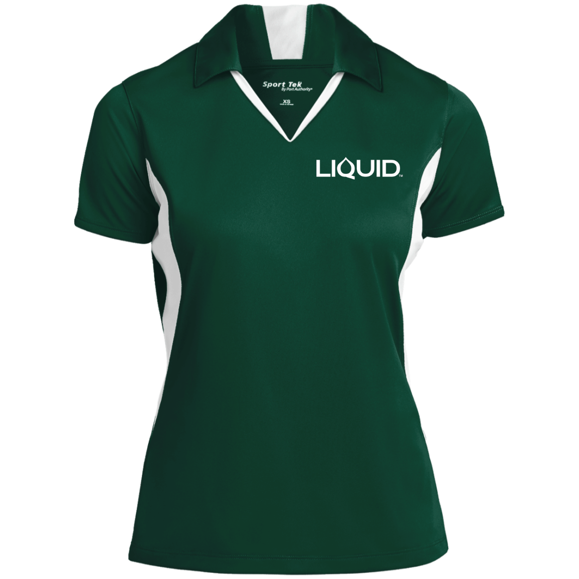 LST655 Ladies' Colorblock Performance Polo - Liquid Hydration Gear