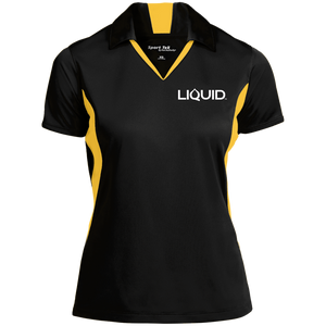 LST655 Ladies' Colorblock Performance Polo - Liquid Hydration Gear