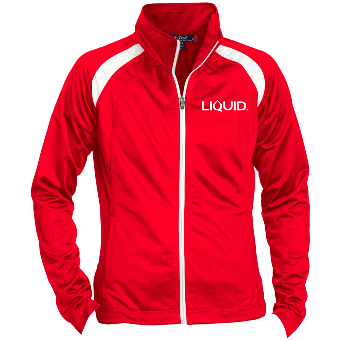 LST90 Ladies' Raglan Sleeve Warmup Jacket - Liquid Hydration Gear